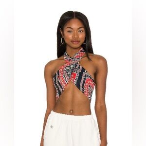 Superdown Alondra Halter Top